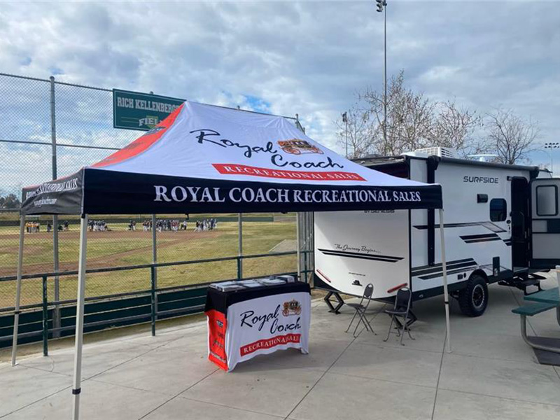 Sponsorships and Donations at Royal Coach Recreational Sales